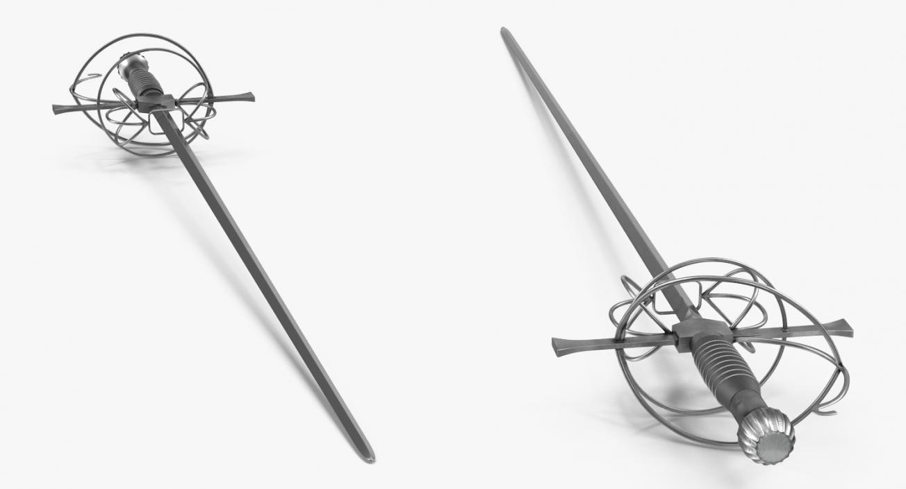 Rapier Sword 3D