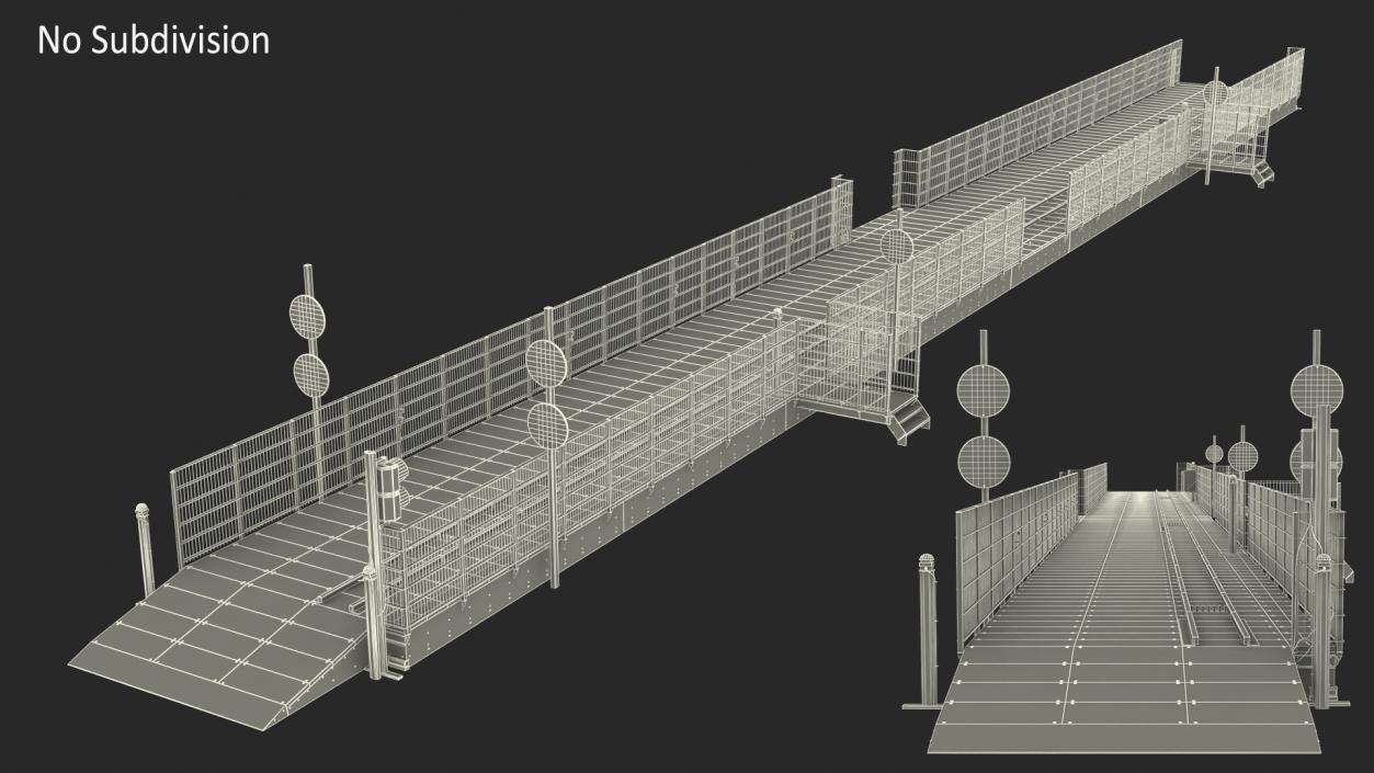 3D Drive Through Car Checkpoint model