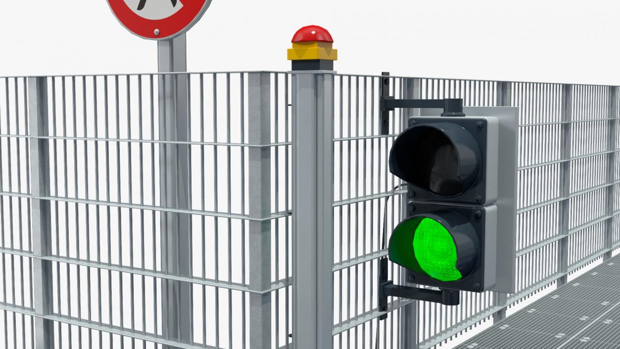 3D Drive Through Car Checkpoint model