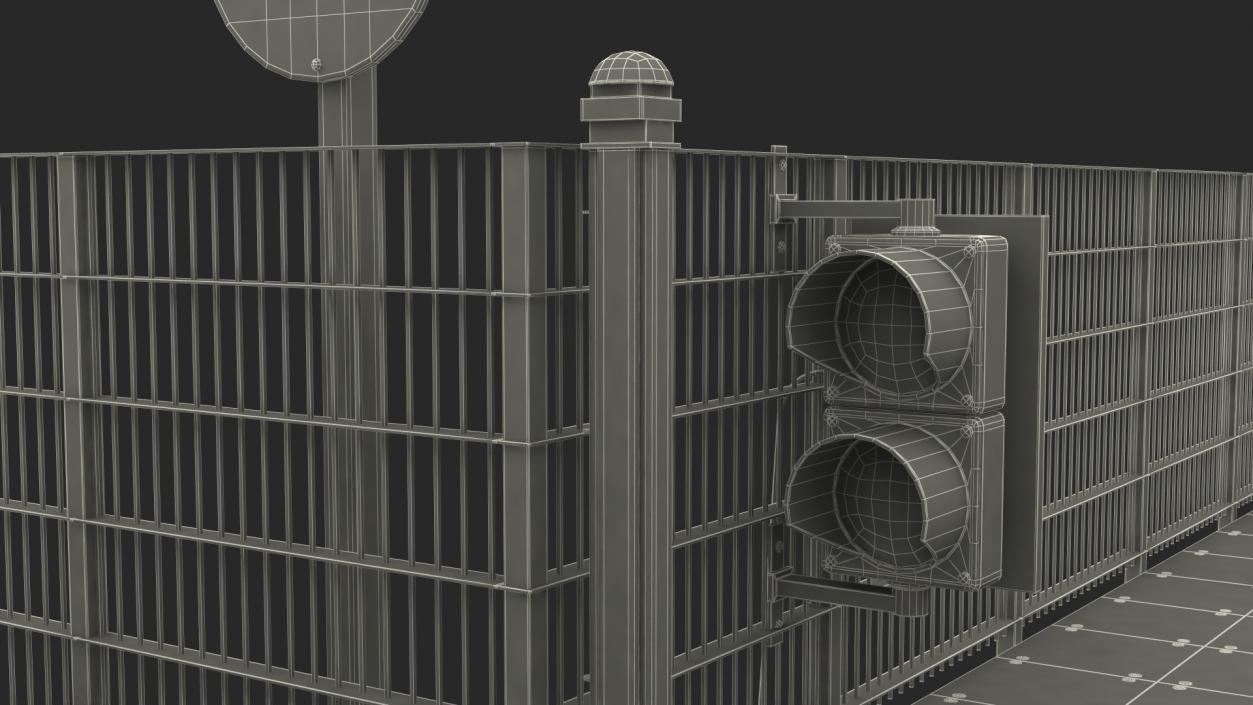 3D Drive Through Car Checkpoint model