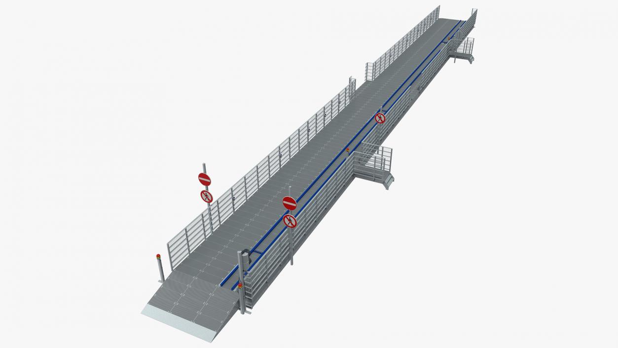 3D Drive Through Car Checkpoint model