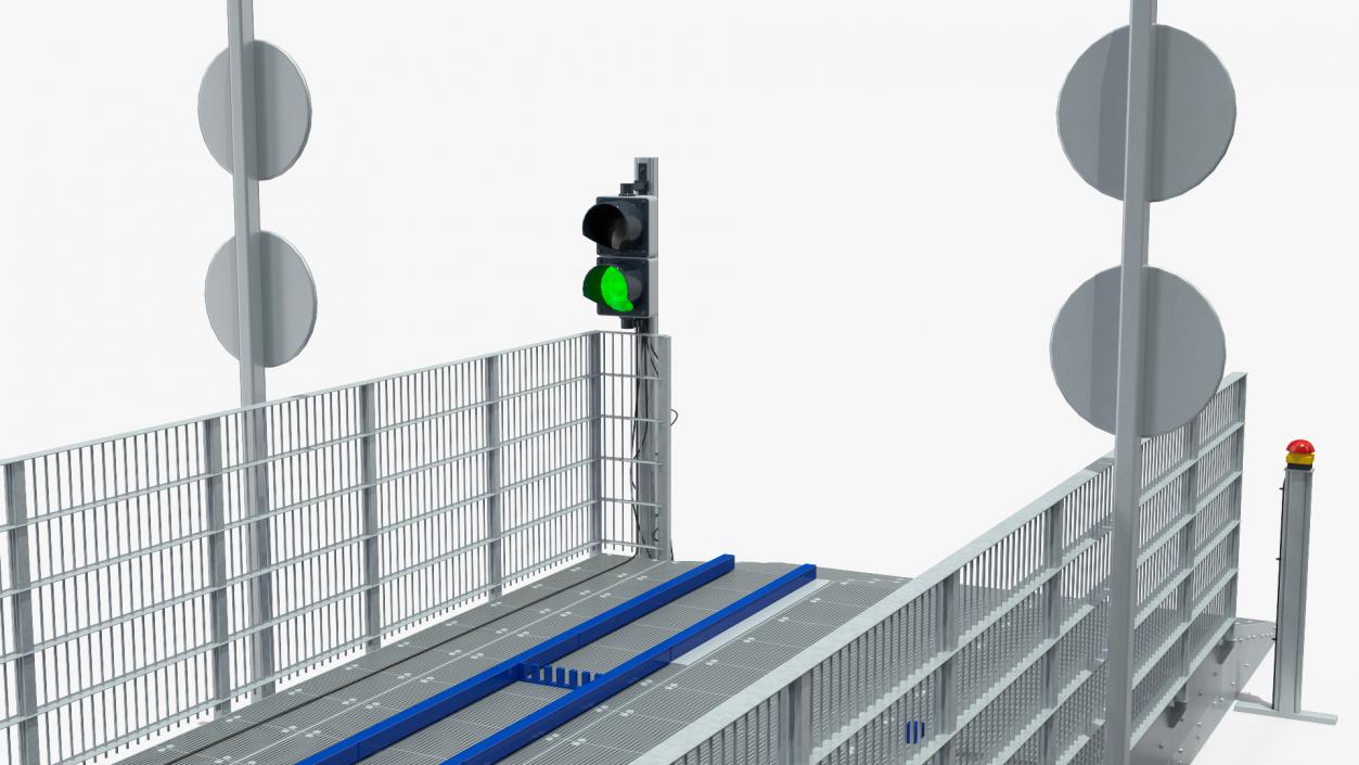 3D Drive Through Car Checkpoint model