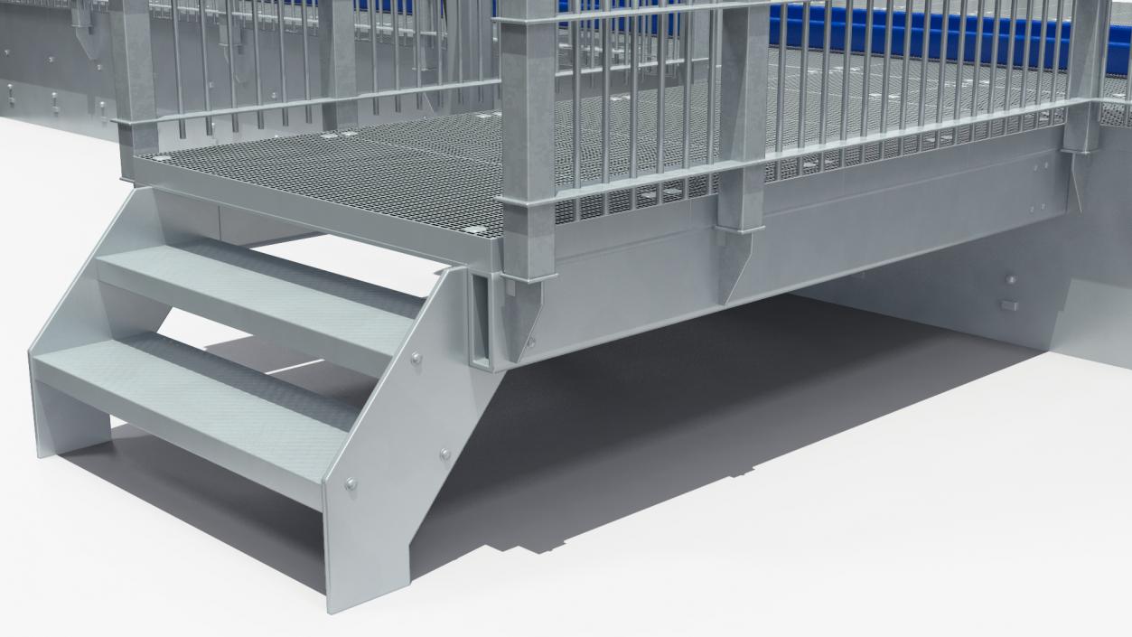 3D Drive Through Car Checkpoint model