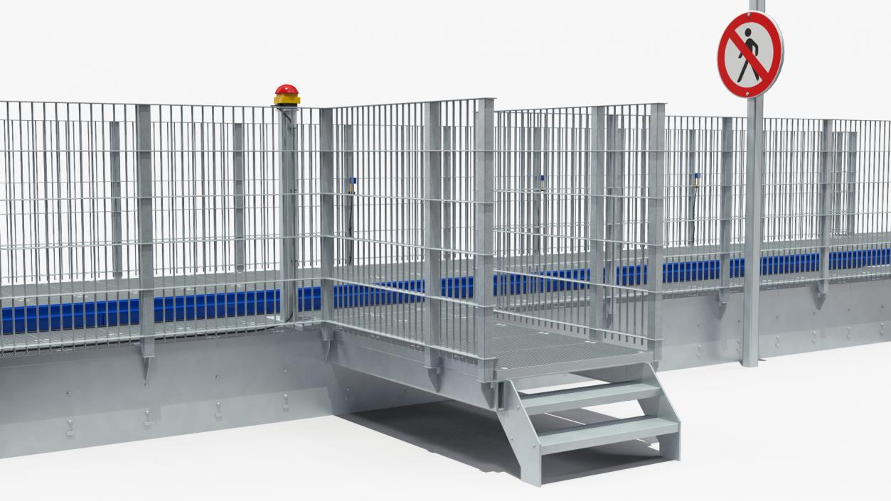 3D Drive Through Car Checkpoint model