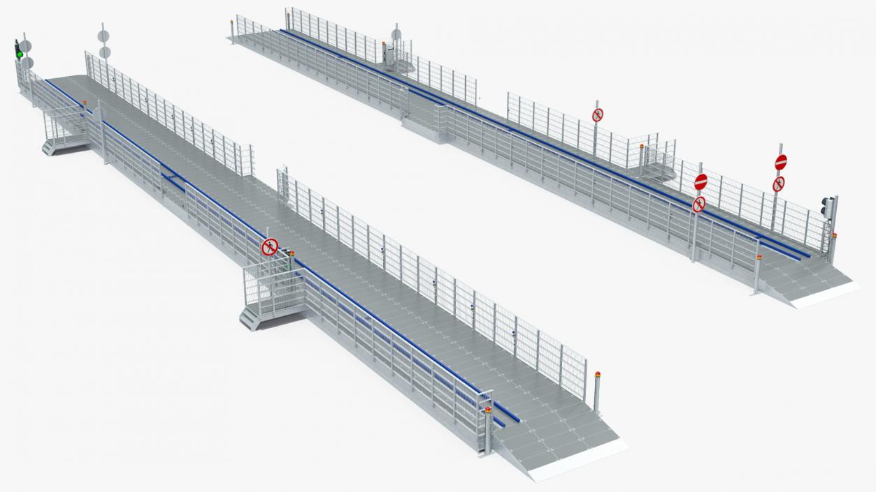 3D Drive Through Car Checkpoint model