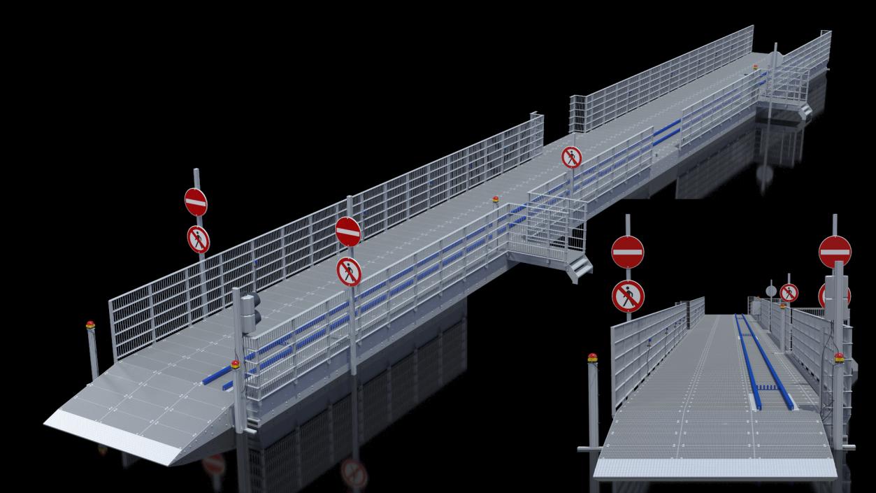 3D Drive Through Car Checkpoint model