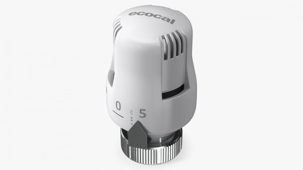 3D Thermostatic Radiator Head Ecocal model