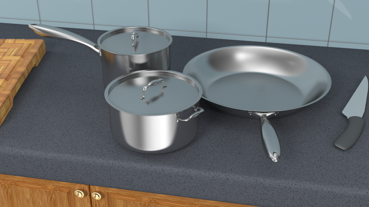 Cookware Set 3D