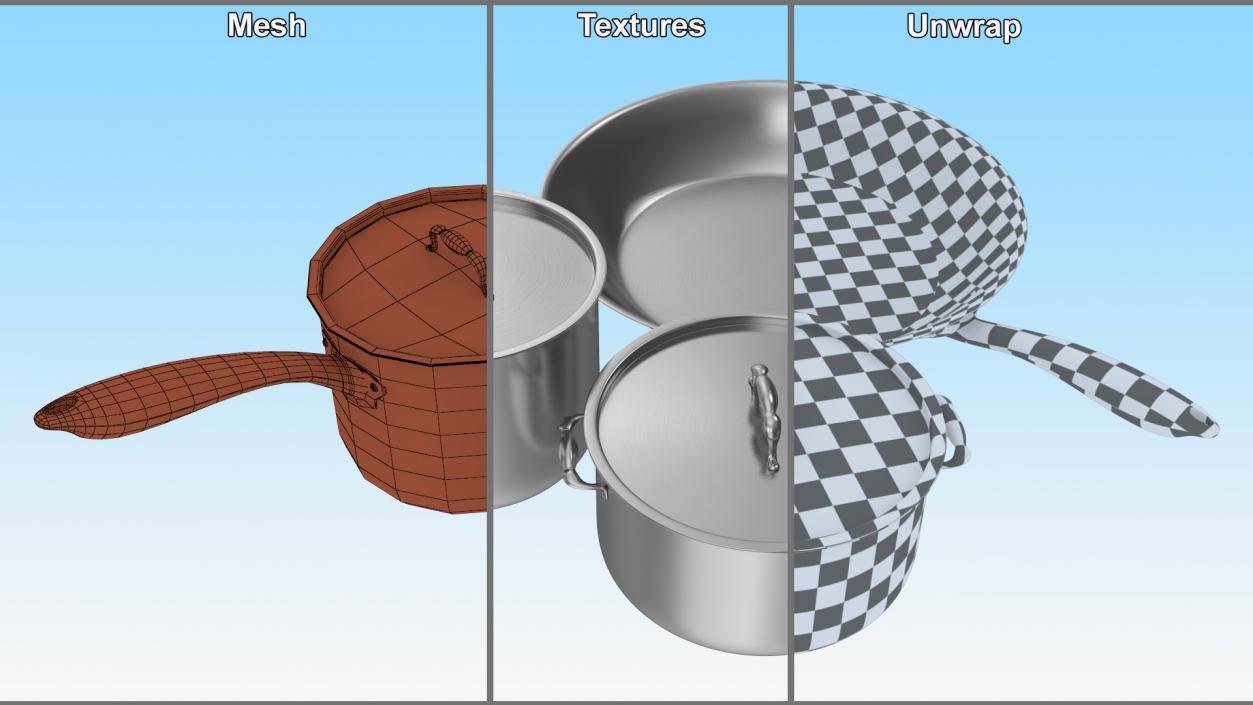 Cookware Set 3D