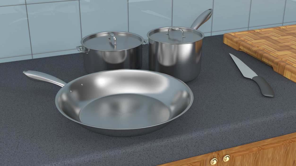 Cookware Set 3D