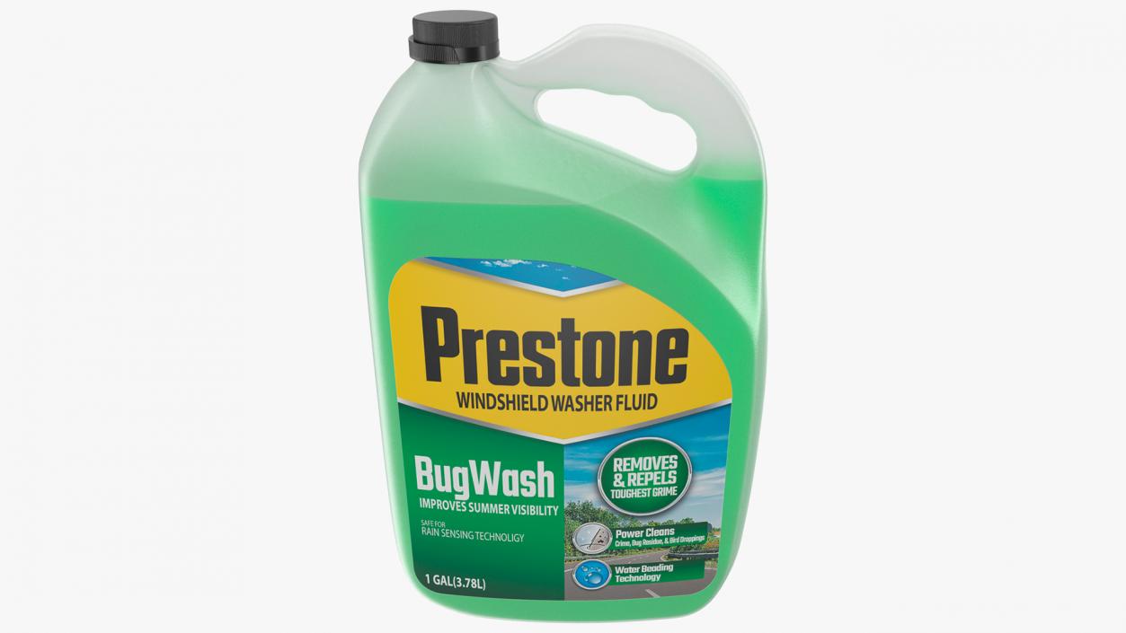 3D Windshield Washer Fluid Prestone Bug Wash