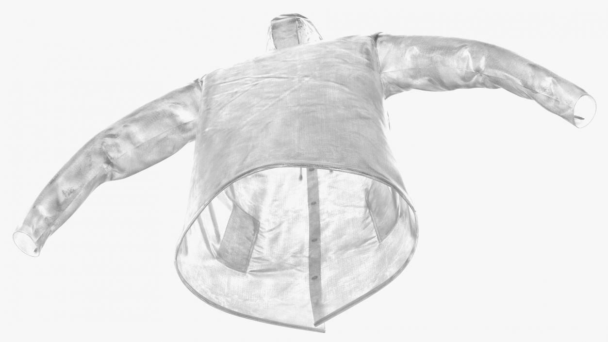 3D Transparent Raincoat Waterproof