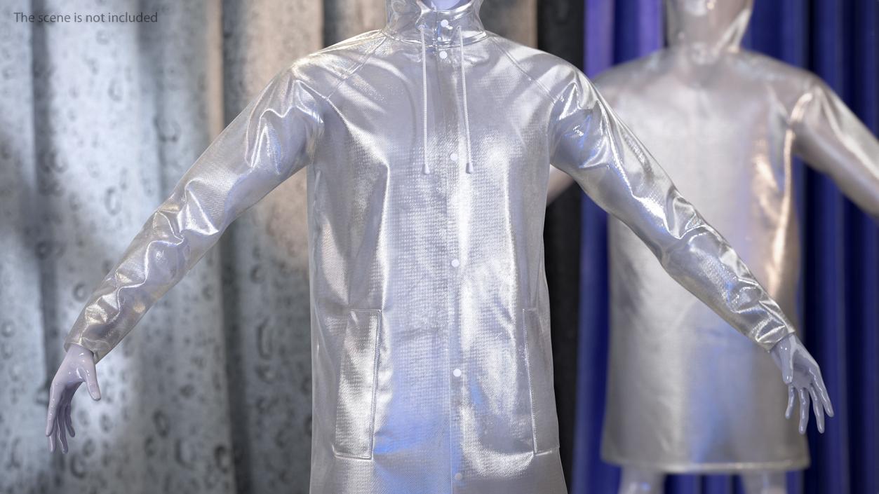 3D Transparent Raincoat Waterproof