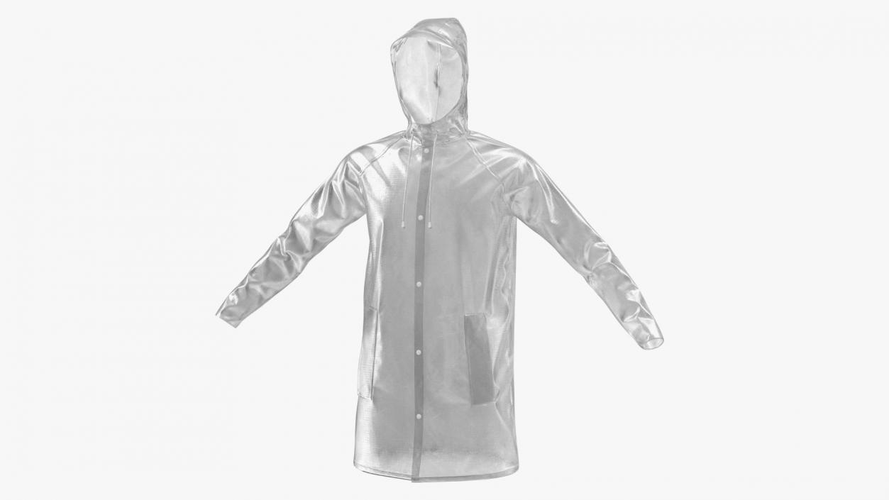 3D Transparent Raincoat Waterproof