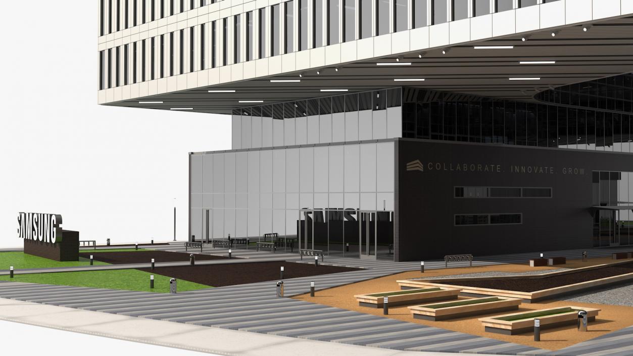 Samsung Campus 3D model