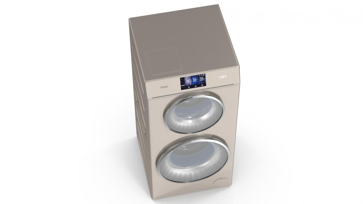 3D model Duo Washing Machine Haier