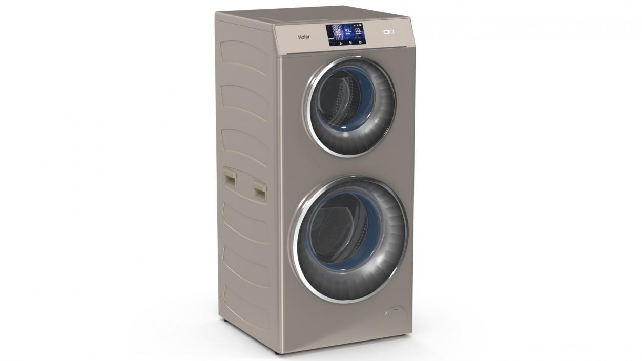 3D model Duo Washing Machine Haier