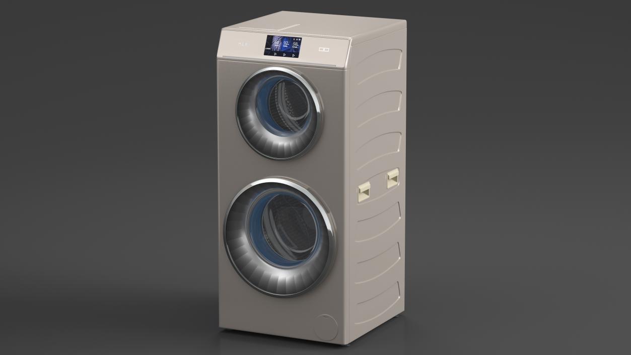 3D model Duo Washing Machine Haier