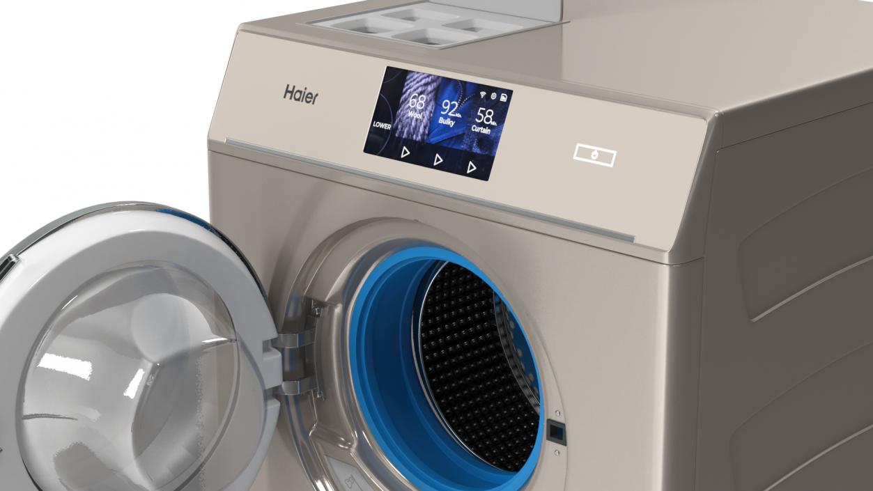 3D model Duo Washing Machine Haier