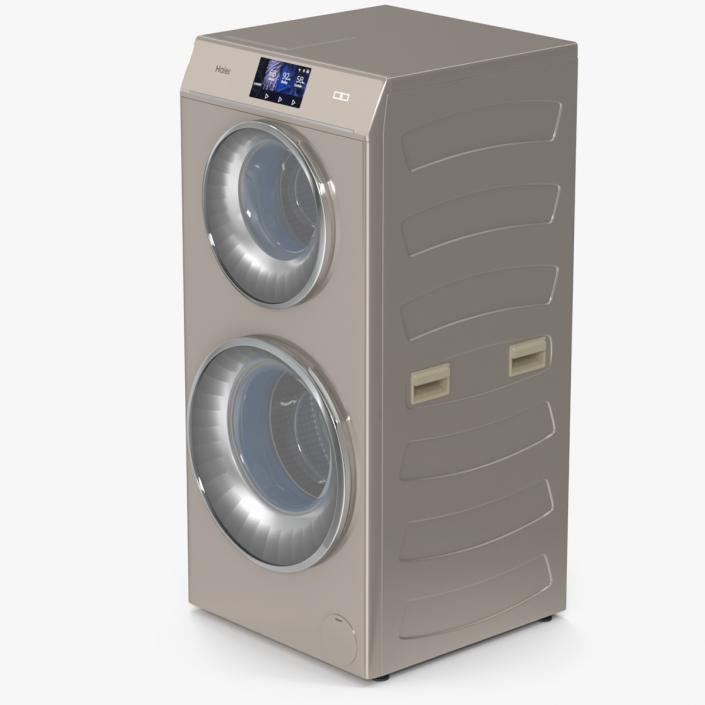 3D model Duo Washing Machine Haier