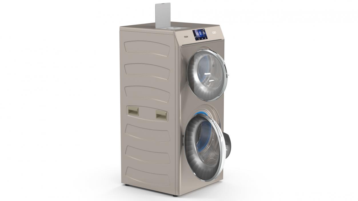 3D model Duo Washing Machine Haier