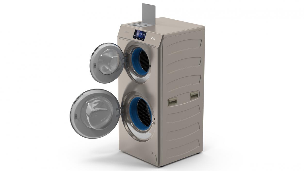 3D model Duo Washing Machine Haier