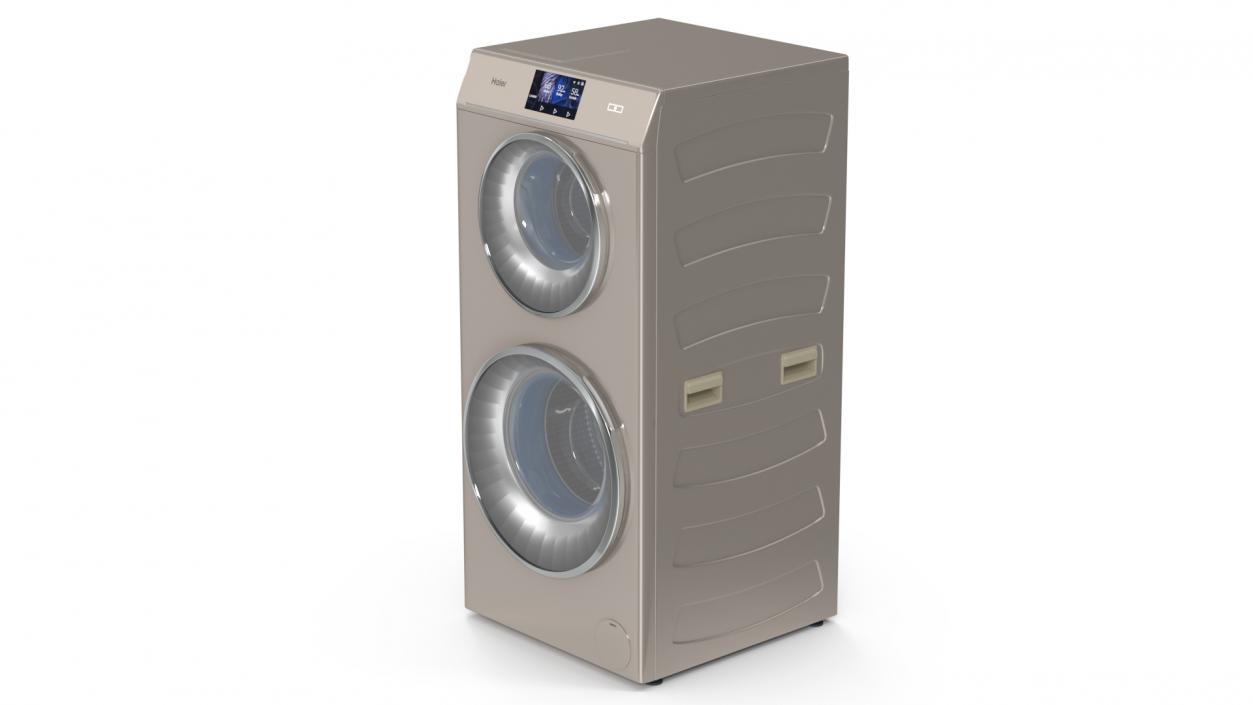 3D model Duo Washing Machine Haier