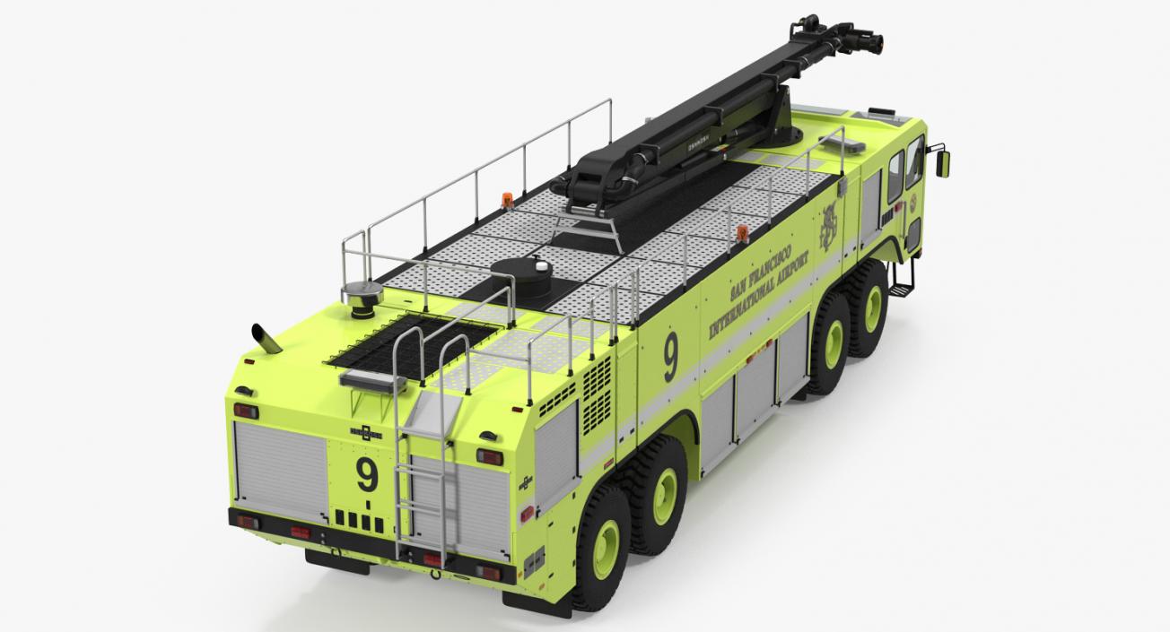 Fire Trucks Collection 5 3D model