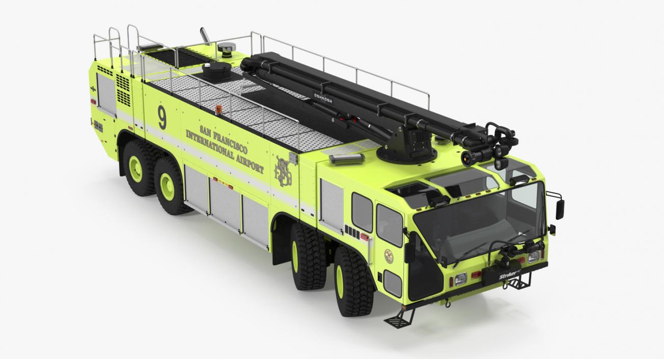 Fire Trucks Collection 5 3D model