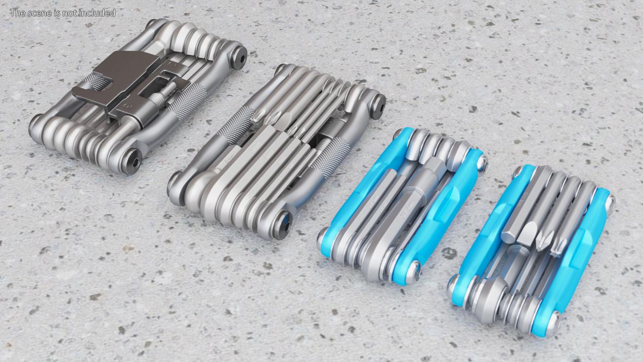 Bike Multi Tool Kit 3D model