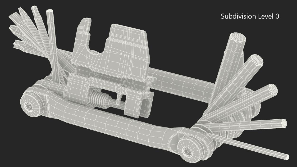 Bike Multi Tool Kit 3D model