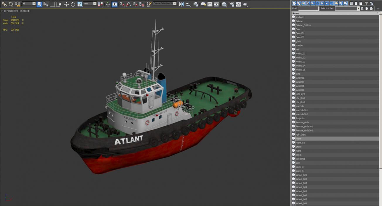 Deep Sea Tug 3D