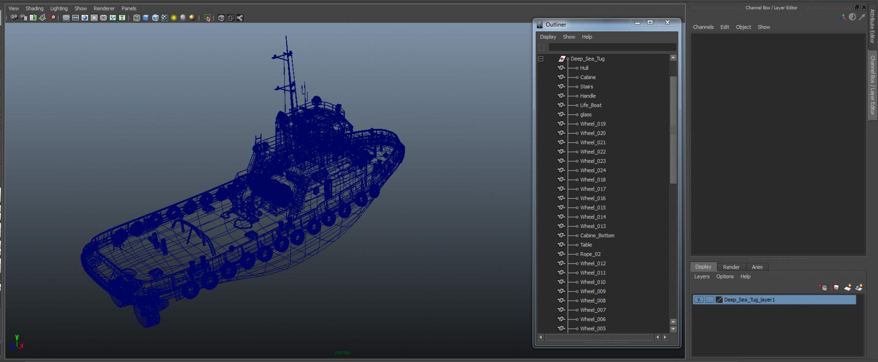 Deep Sea Tug 3D