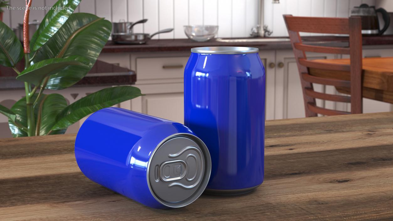 3D Aluminum Beverage Can