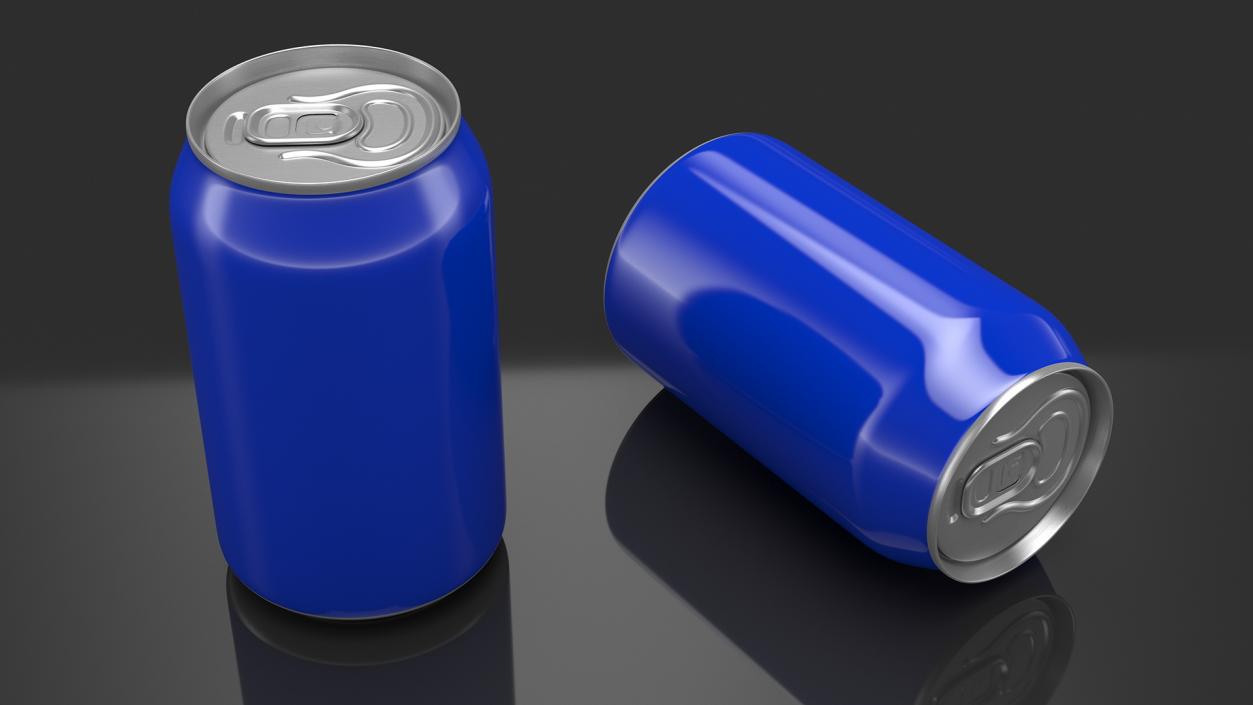 3D Aluminum Beverage Can