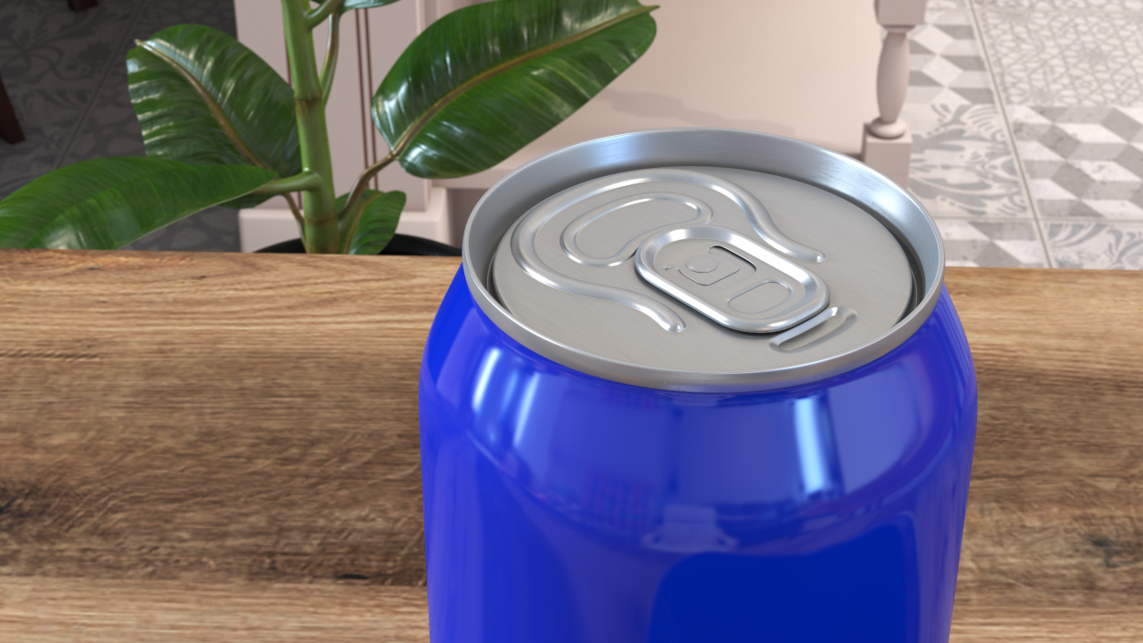 3D Aluminum Beverage Can