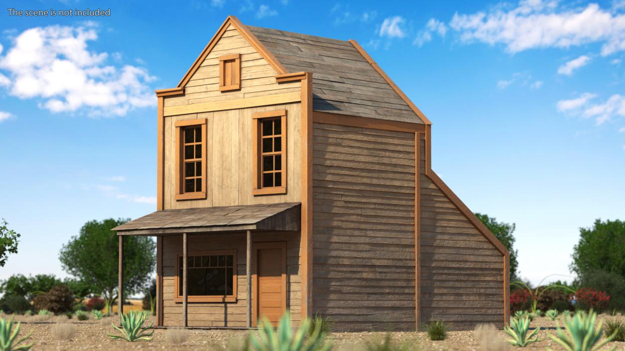 Western Houses Collection 3 3D