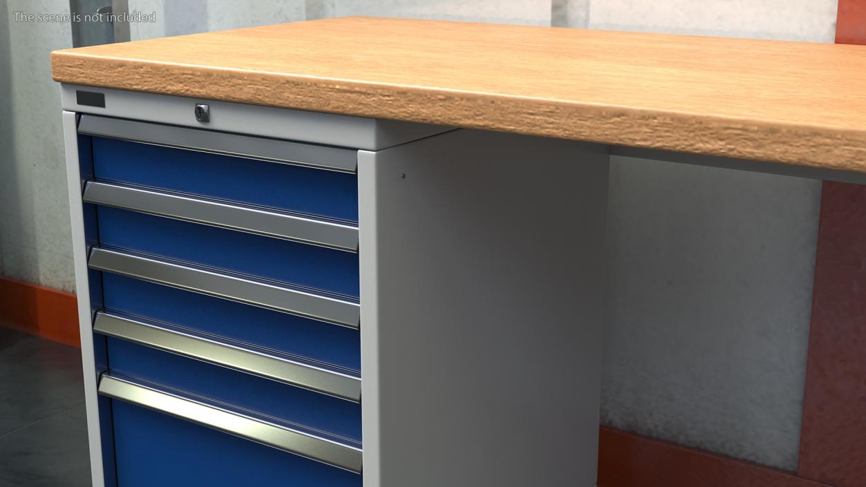 3D model Heavy Duty Workbench