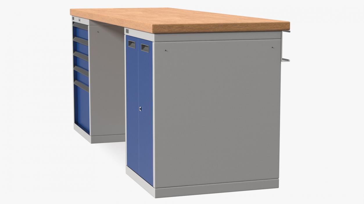 3D model Heavy Duty Workbench