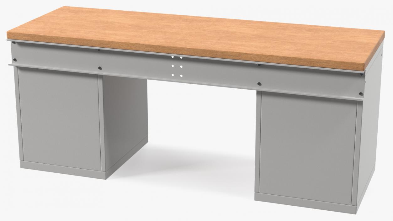 3D model Heavy Duty Workbench