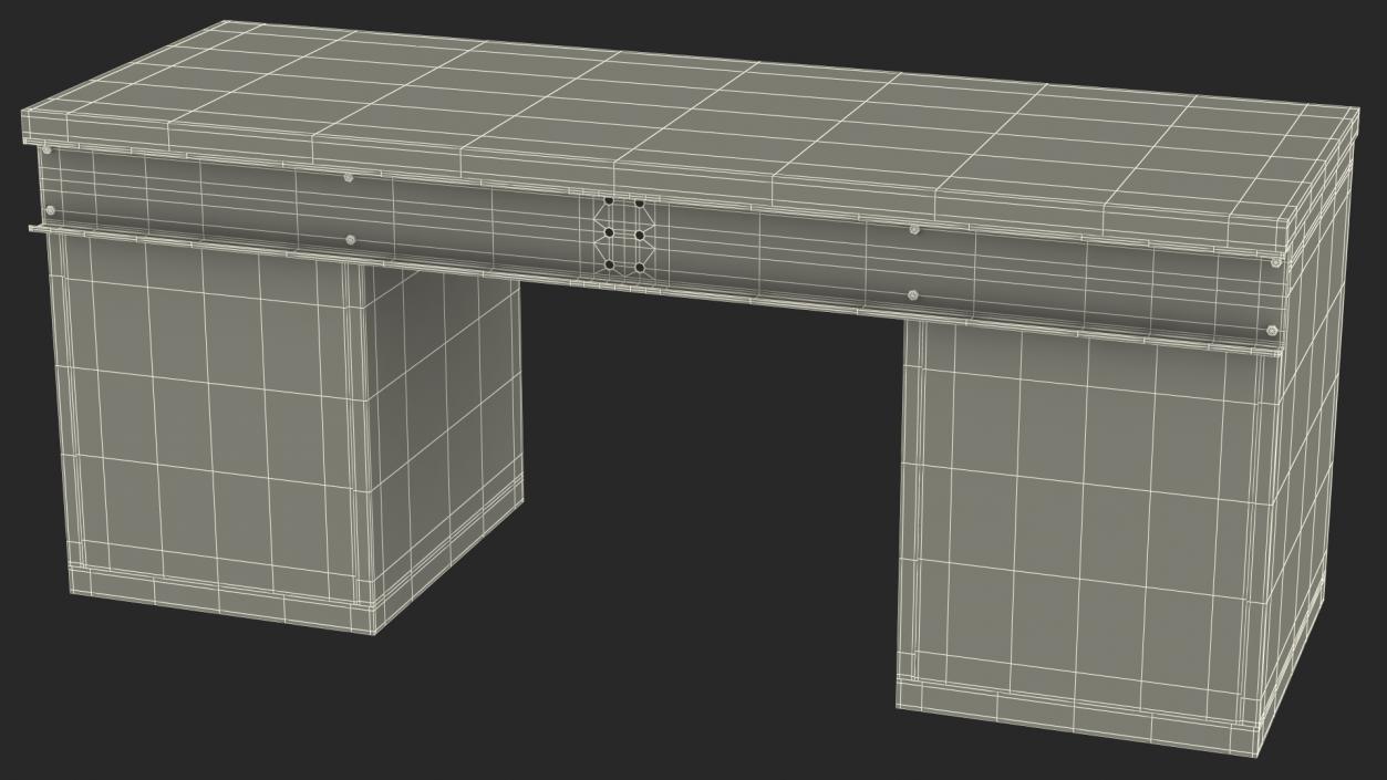 3D model Heavy Duty Workbench