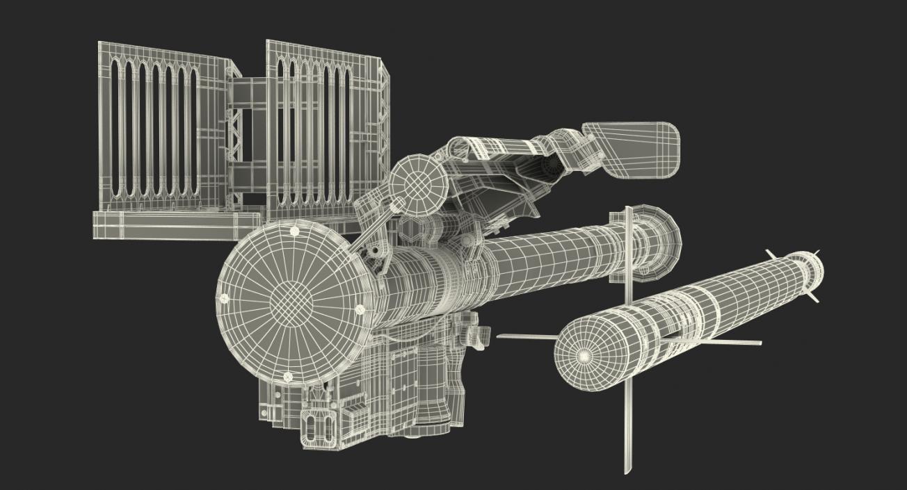 3D FIM-92 Stinger Set model