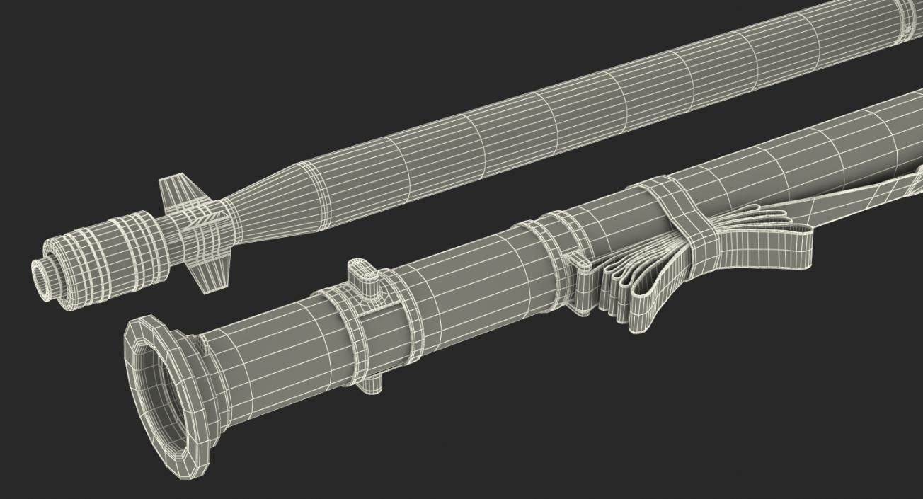 3D FIM-92 Stinger Set model