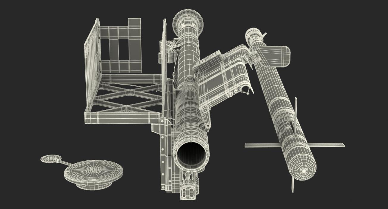 3D FIM-92 Stinger Set model