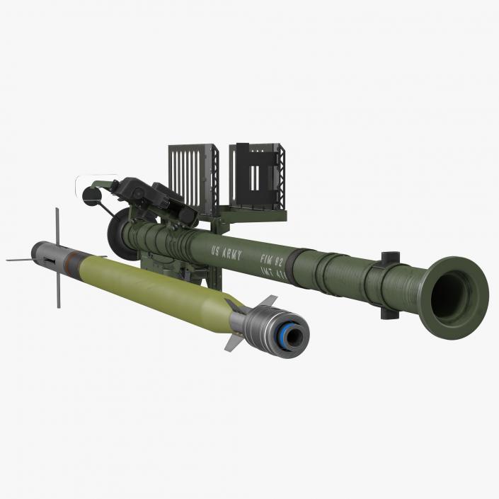 3D FIM-92 Stinger Set model