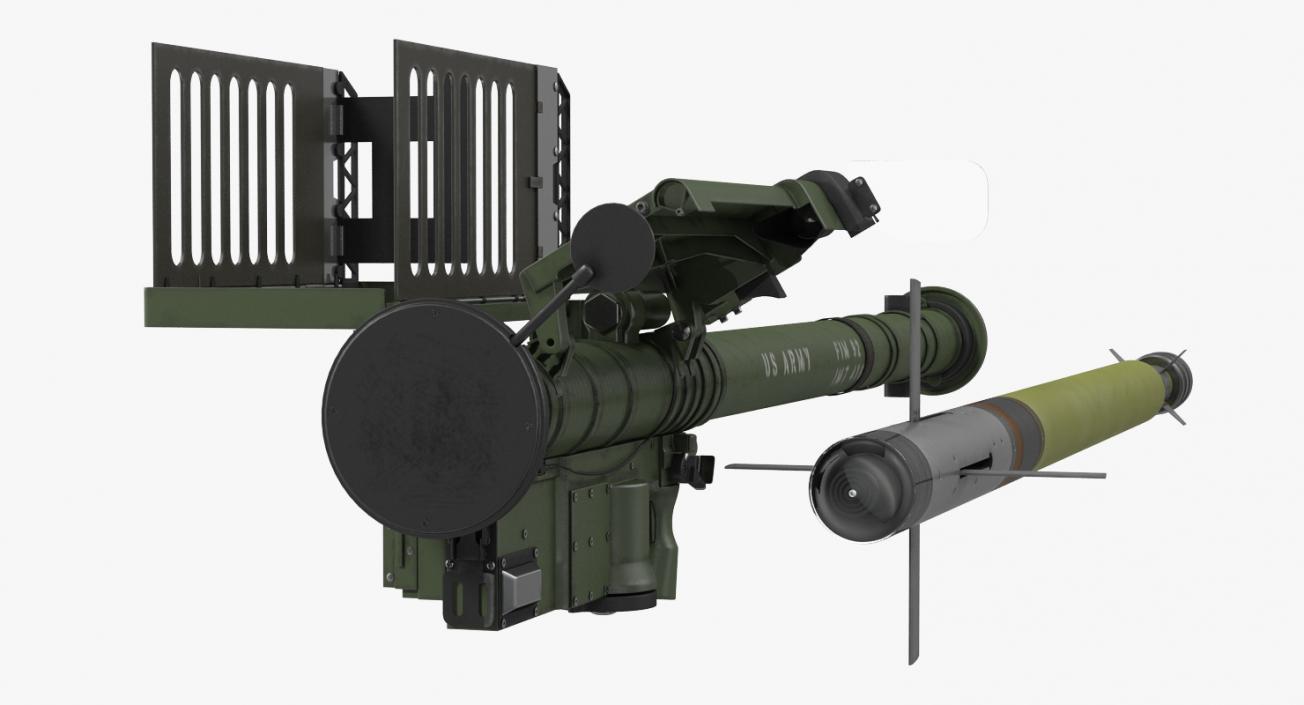 3D FIM-92 Stinger Set model