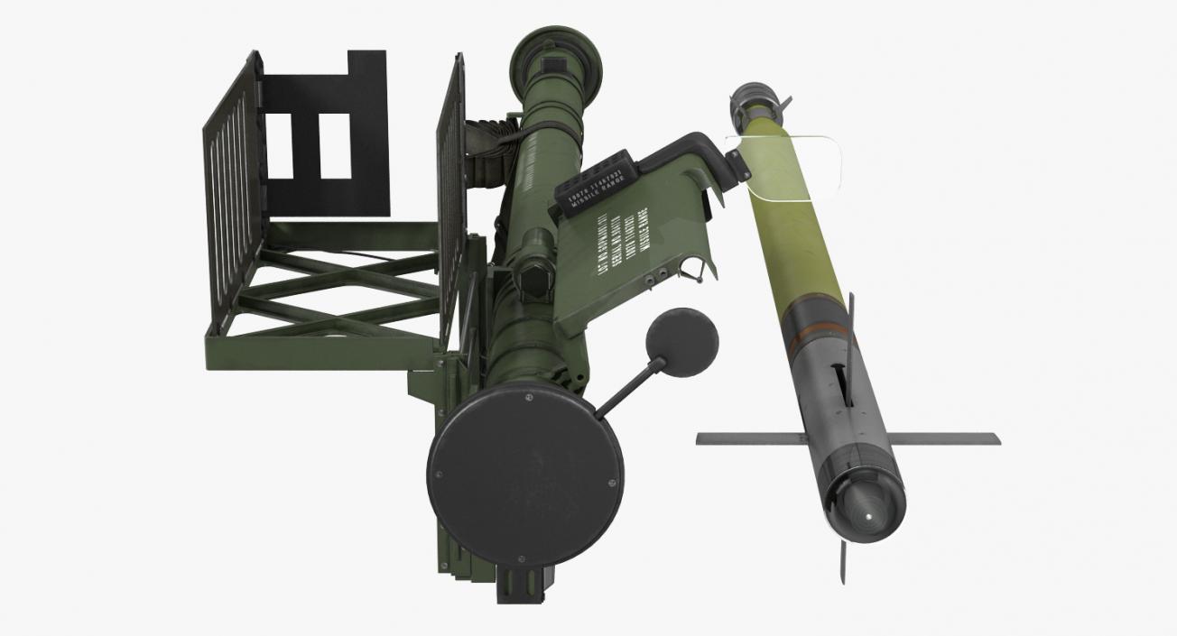 3D FIM-92 Stinger Set model