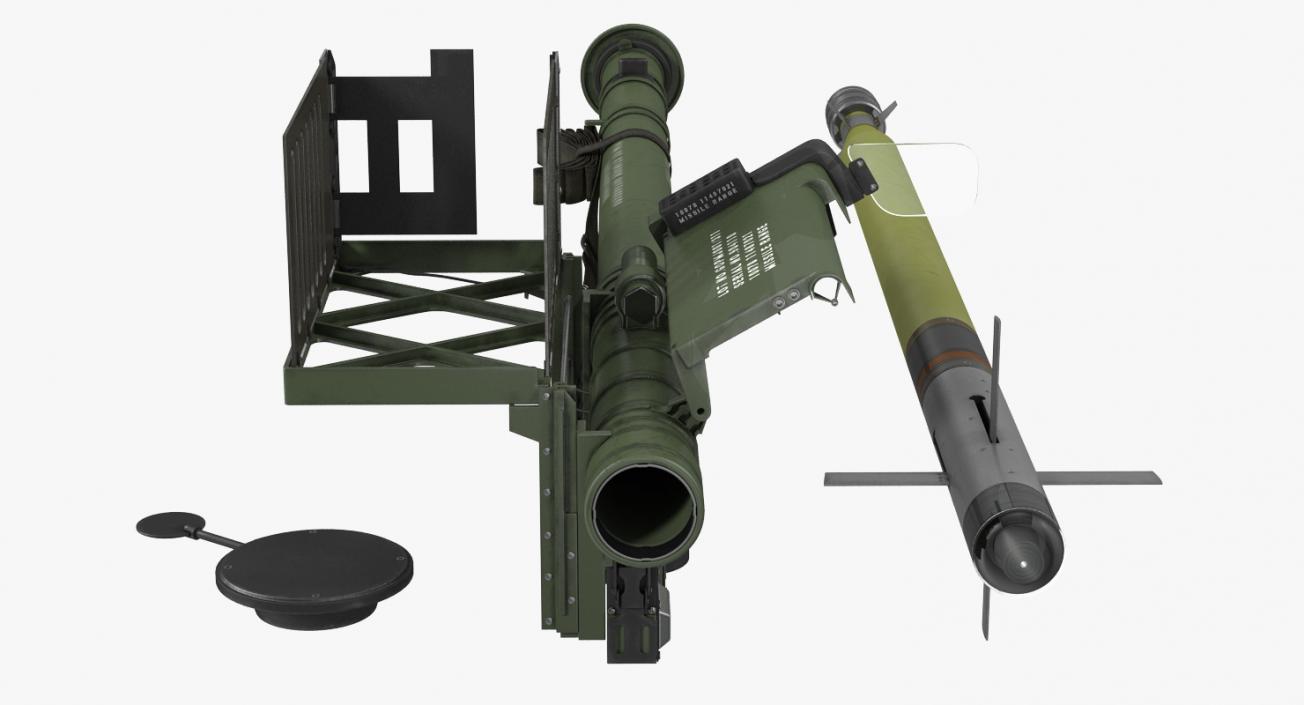 3D FIM-92 Stinger Set model