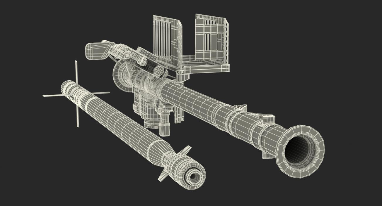 3D FIM-92 Stinger Set model