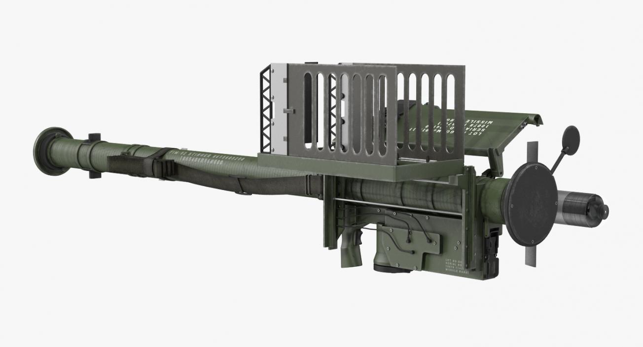 3D FIM-92 Stinger Set model